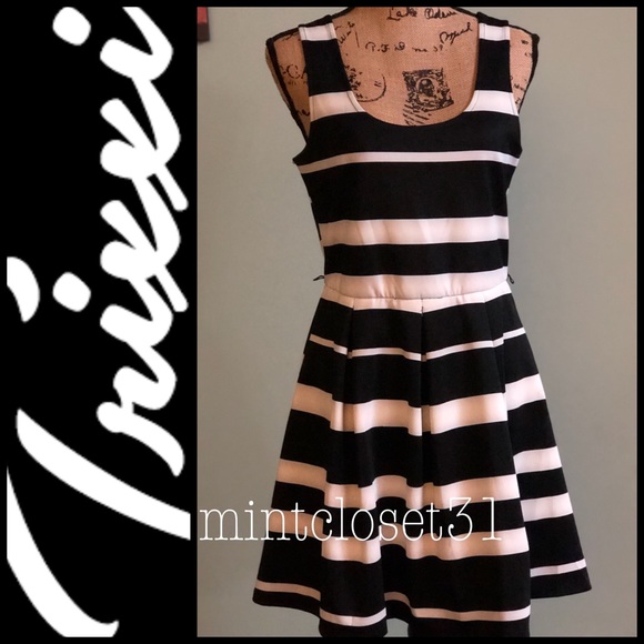 Trixxi Dresses & Skirts - Trixxi Sleeveless Stripes Dress